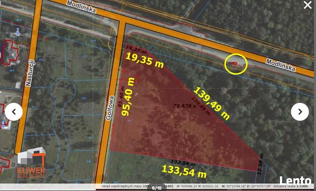 Sprze działkę handlowo usługową. Commercial and service plot