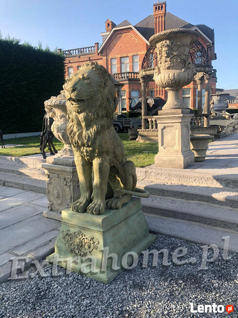 Replika Lwa The South Bank Lion” 365cm, rzeźba z brązu Lew