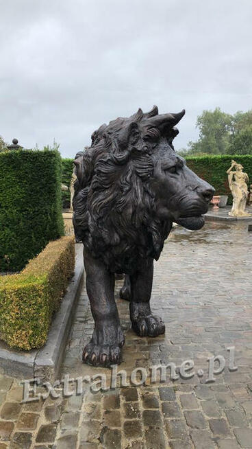 Replika Lwa The South Bank Lion” 365cm, rzeźba z brązu Lew