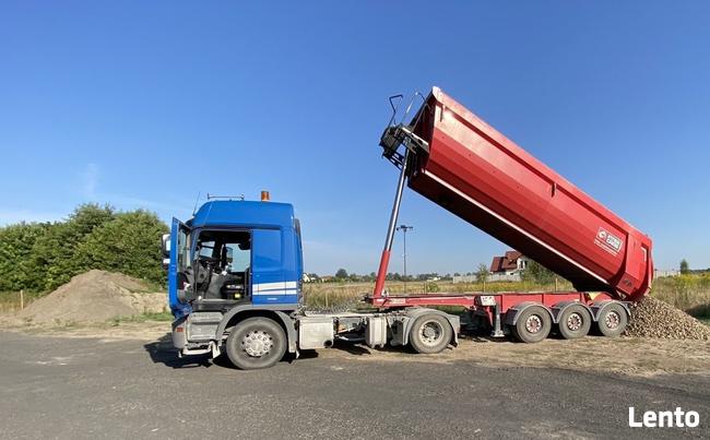 Piasek Tłuczeń Żwir płukany Piach Czarnoziem TRANSPORT mały