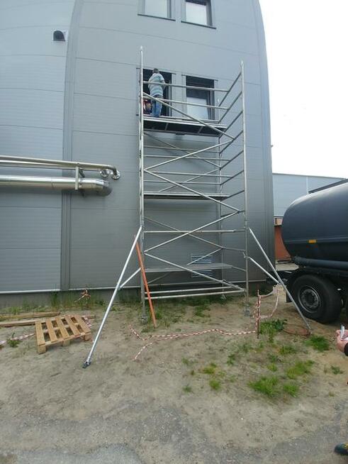 Wynajem rusztowania aluminiowe przejezdne