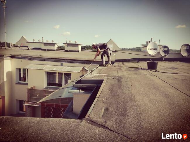 MYCIE DACHÓW I ELEWACJI CZYSZCZENIE RYNIEN