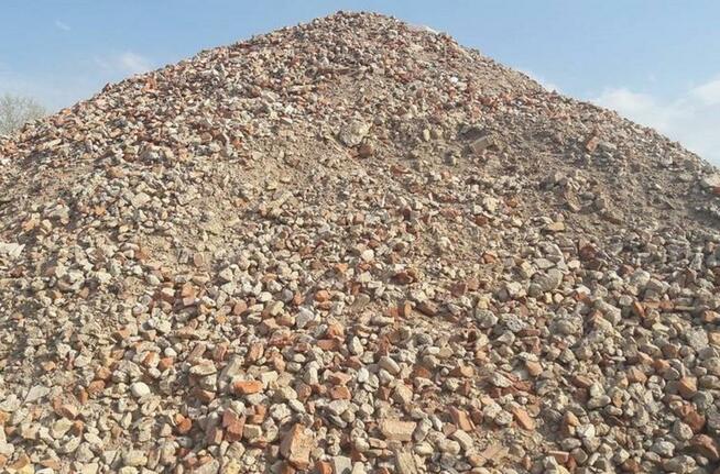 Gruz ceglano-betonowy, budowlany, rozbiórkowy, tłuczeń