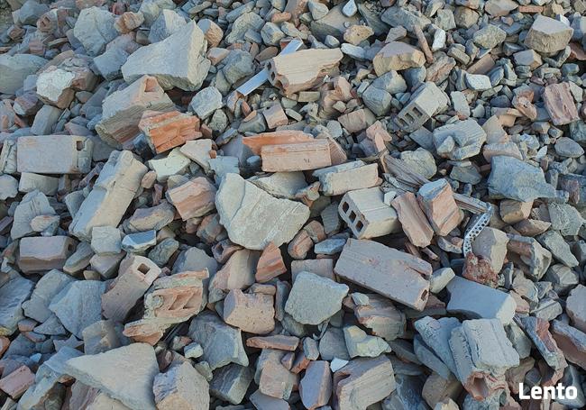 Gruz ceglano-betonowy, budowlany, rozbiórkowy, tłuczeń