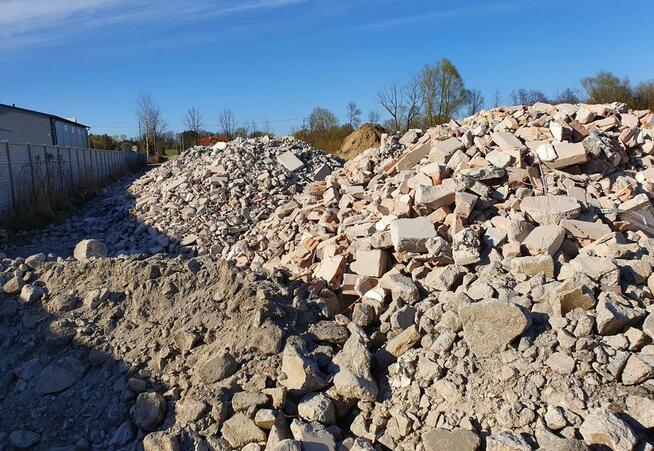 Gruz ceglano-betonowy, budowlany, rozbiórkowy, tłuczeń
