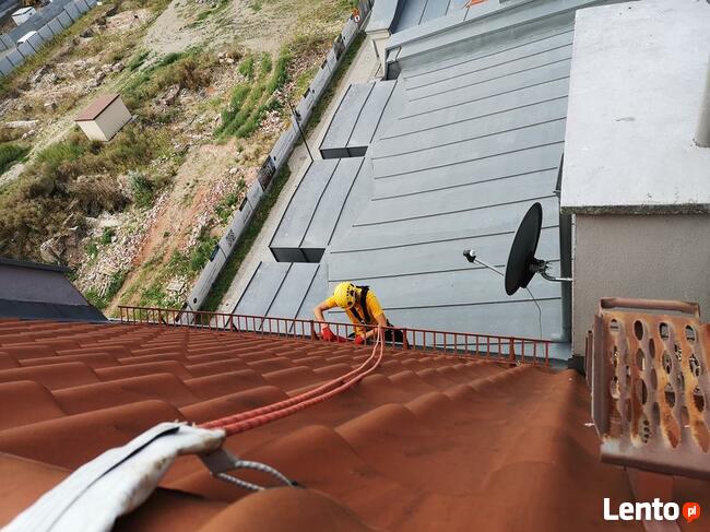 MYCIE DACHÓW I ELEWACJI CZYSZCZENIE RYNIEN