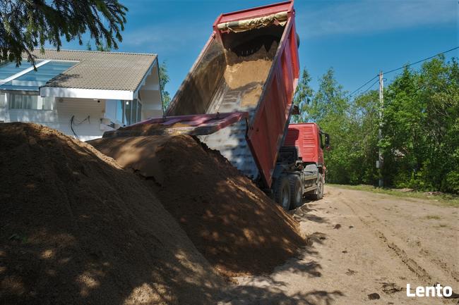 Piasek Pospółka Żwir Ziemia Kruszywo Tłuczeń Grys Kamień