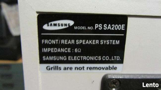 Głośniki podstawkowe Samsung