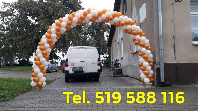 Balony led z helem balony ledowe z helem brama z balonów