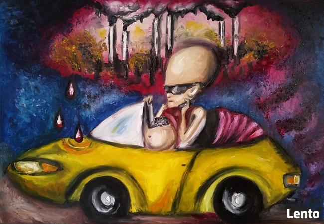 Sprzedam dwa obrazy olejne 100cm x 70cm