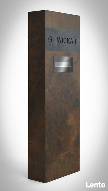 Nowoczesne ogrodzenia ze spieków kwarcowych Słupki funkcyjne