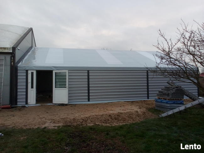 HALE namiotowa CAŁOROCZNA na zamówienie + montaż i Gwarancja