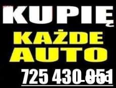 SKUP AUT tel-725-430-051-PŁACĘ NAJWIĘCEJ ! ZA KAŻDE AUTO !