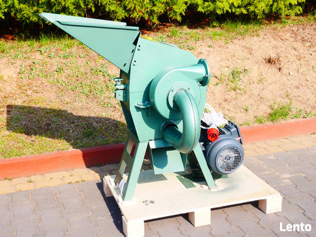 Peleciarka 7,5 kW + młyn bijakowy 4 kW + SZKOLENIE