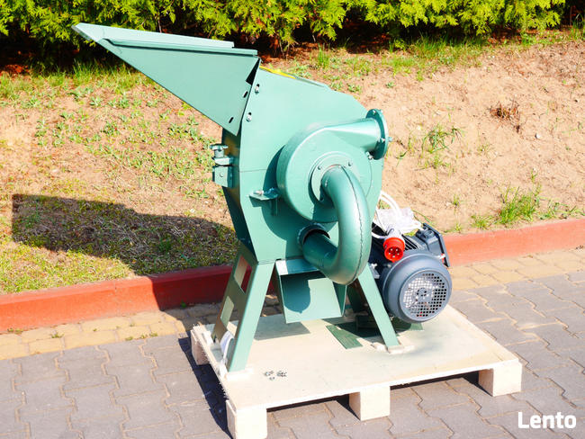 Peleciarka 7,5 kW + młyn bijakowy 4 kW + SZKOLENIE