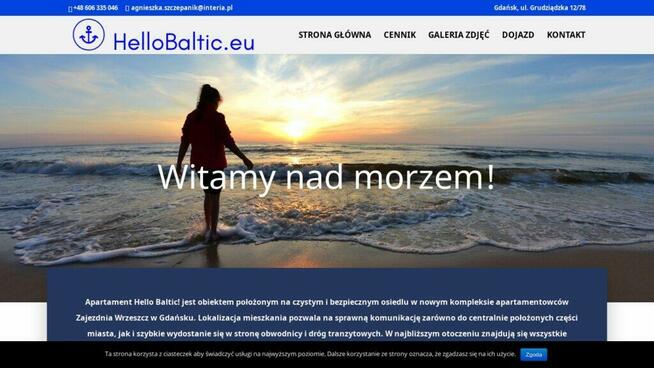 Strona internetowa -Tworzenie stron www DLA FIRM +host +dome