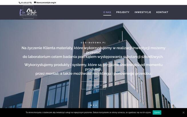 Strona internetowa -Tworzenie stron www DLA FIRM +host +dome