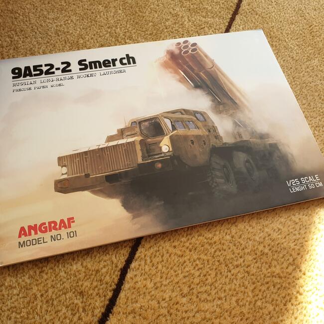 Modele kartonowe Angraf Model - wyprzedaż kolekcji