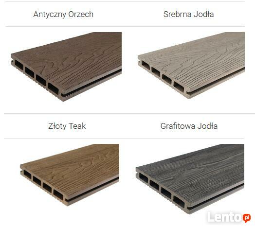 Deski kompozytowe tarasowe Gardin Natur