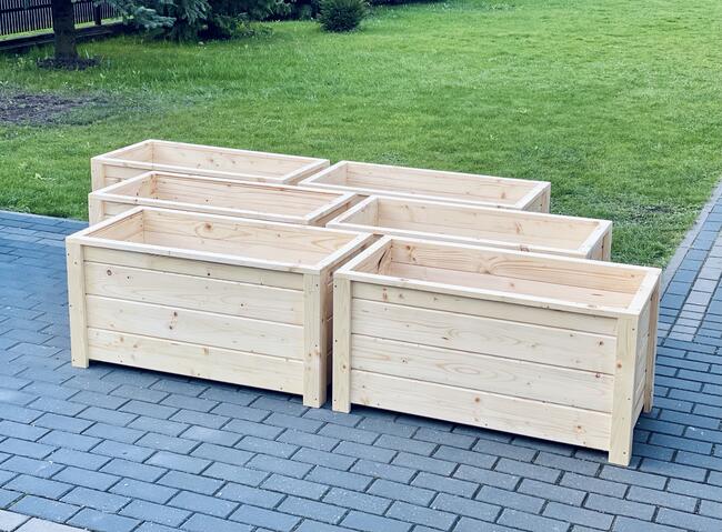 Donica, doniczka drewniana, donice drewniane, skrzynia