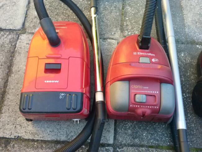 Odkurzacz workowy 1600 W, 80 zł.