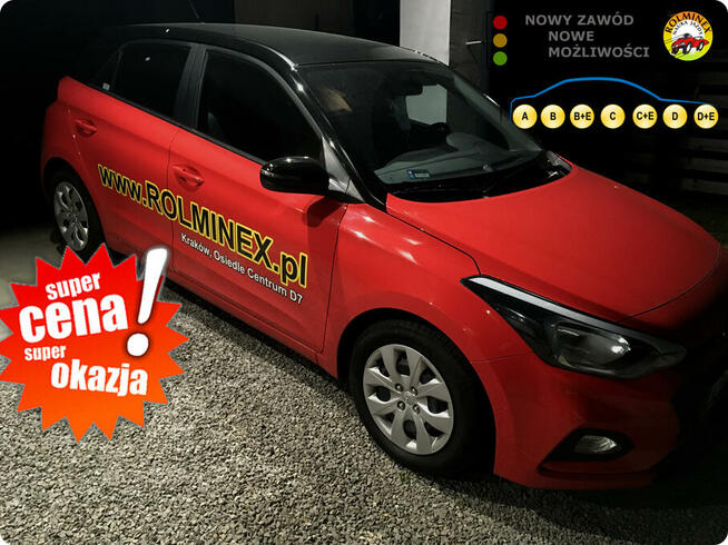 Kurs prawo jazdy nauka jazdy Kraków / Nowa Huta doszkalanie