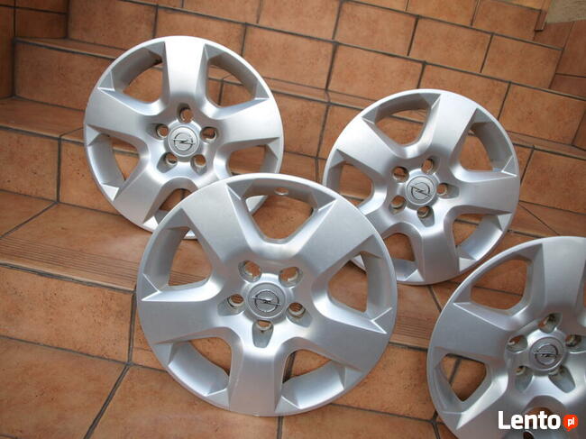 Opel kołpaki 16 oryginalne (strukturalne) 4 sztuki