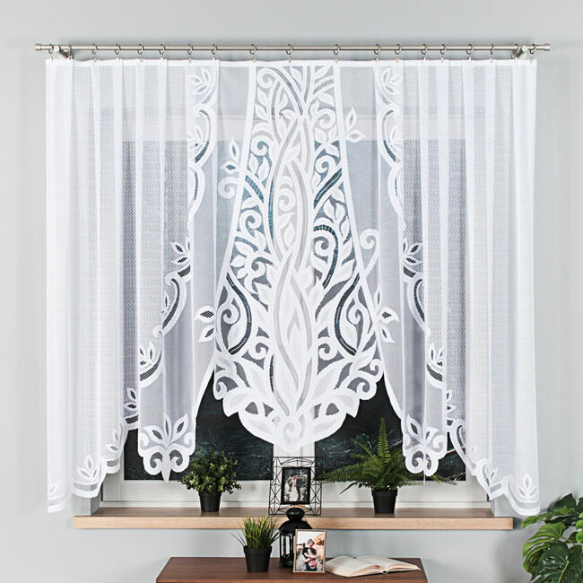 Firany żakardowe na metry i na taśmie marszczącej, sklep