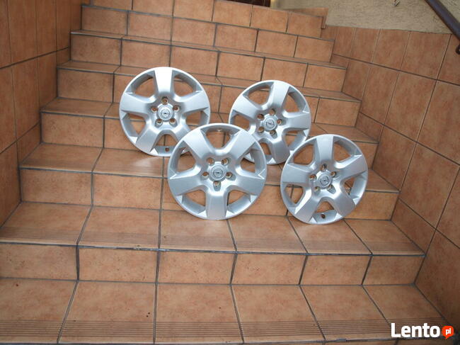 Opel kołpaki 16 oryginalne (strukturalne) 4 sztuki