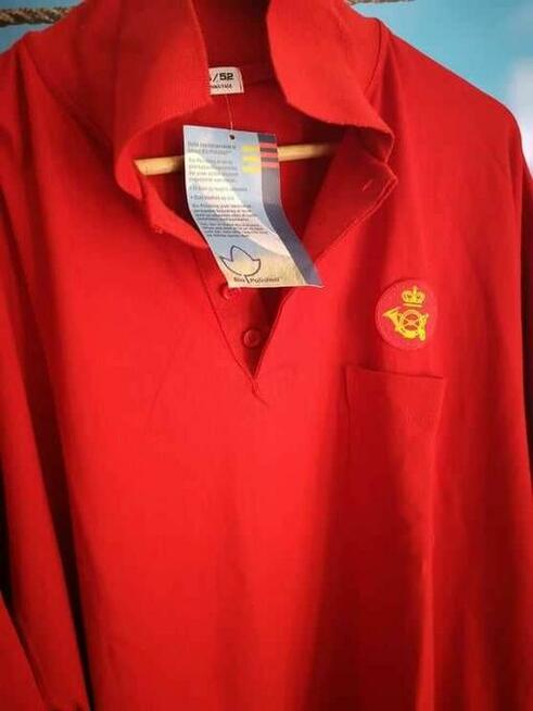 T-shirt, Koszulka Polo, Męska, Czerwona, krótki rękaw