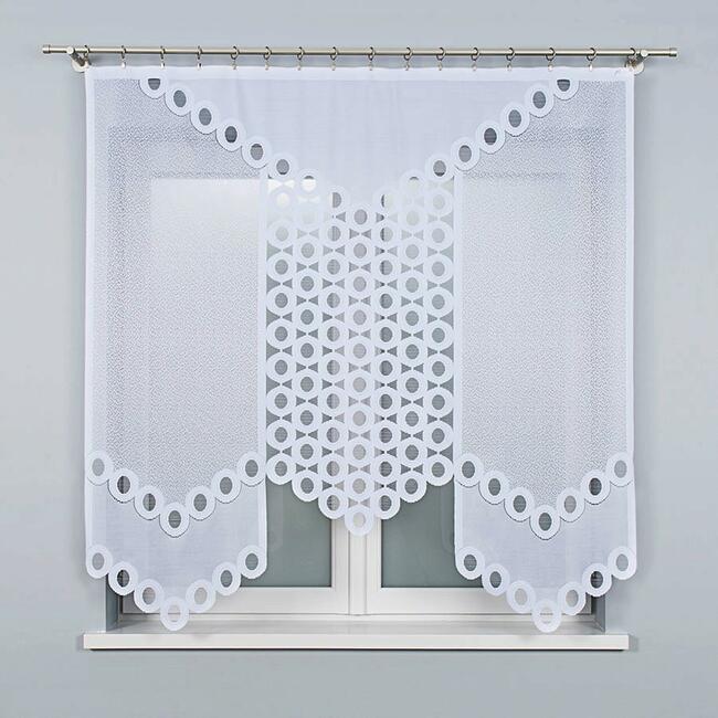 Firany żakardowe na metry i na taśmie marszczącej, sklep