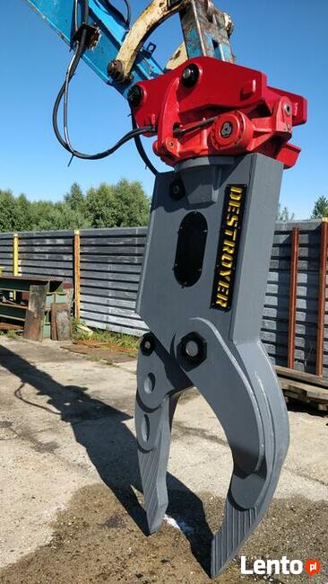 Szczęki DESTROYER do recyklingu pojazdów, samochód