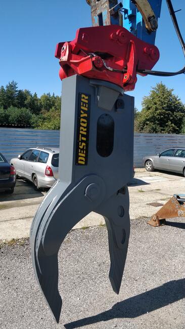 Szczęki DESTROYER do recyklingu pojazdów, samochód