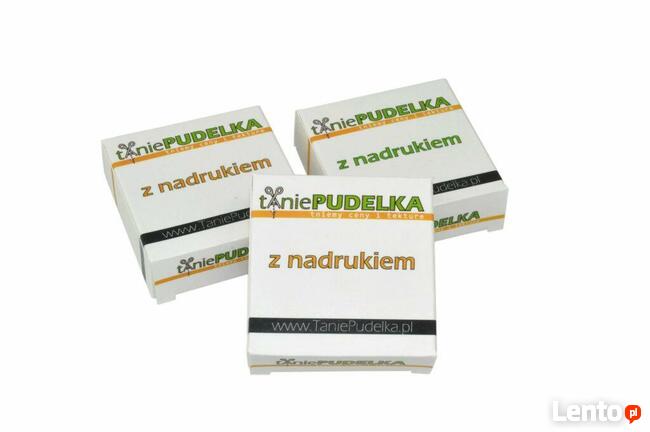 pudełka produktowe z nadrukiem full color