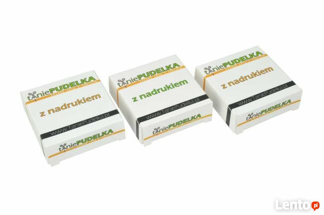 pudełka produktowe z nadrukiem full color