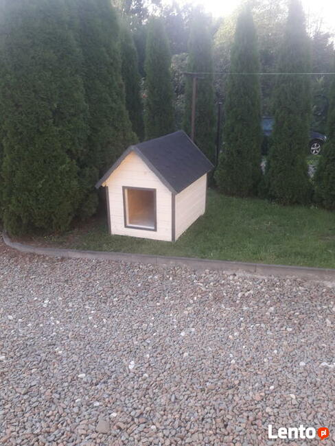 Buda Dla Psa Owczarka Solidna Ocieplona Transport