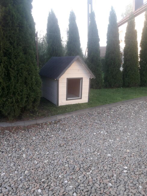 Buda Dla Psa Owczarka Solidna Ocieplona Transport