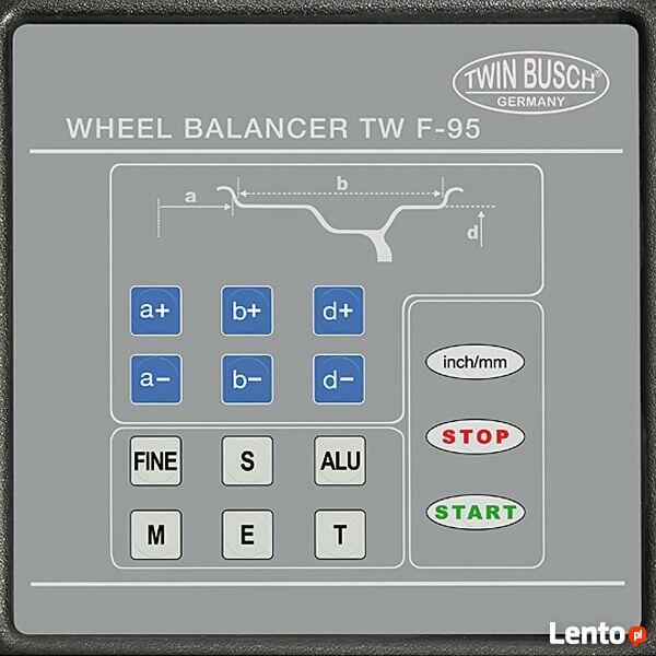 MONTAŻOWNICA opon kół TW X36 WDK + WYWAŻARKA TW F95