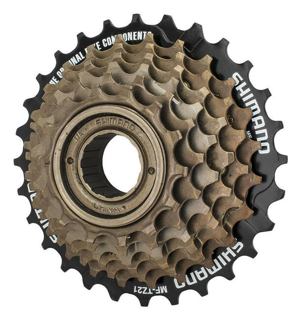 Wolnobieg SHIMANO 7 rzędów NAKRĘCANY rower