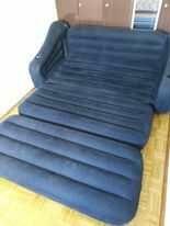 Sprzedam sofe welurowa nadmuchiwana 3-komorowa duza