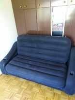 Sprzedam sofe welurowa nadmuchiwana 3-komorowa duza