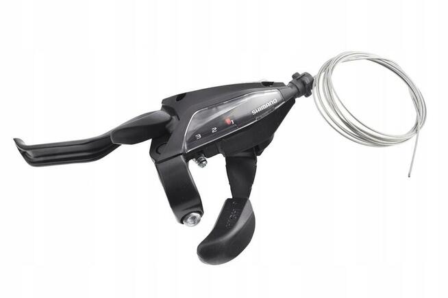 SHIMANO klamkomanetki ST- EF500 3x8 komplet BLACK