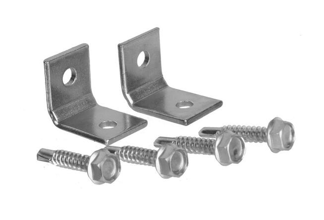 Kątownik 17x20 mm, legar aluminiowy, konstrukcja, łącznik