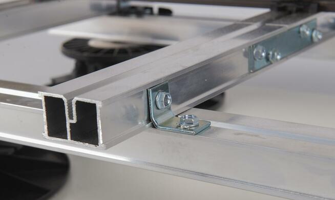 Kątownik 17x20 mm, legar aluminiowy, konstrukcja, łącznik