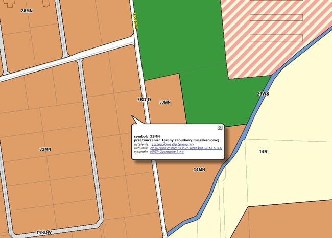 Działka Budowlana (3820 m2) ul. Sportowa (Ozorowice)