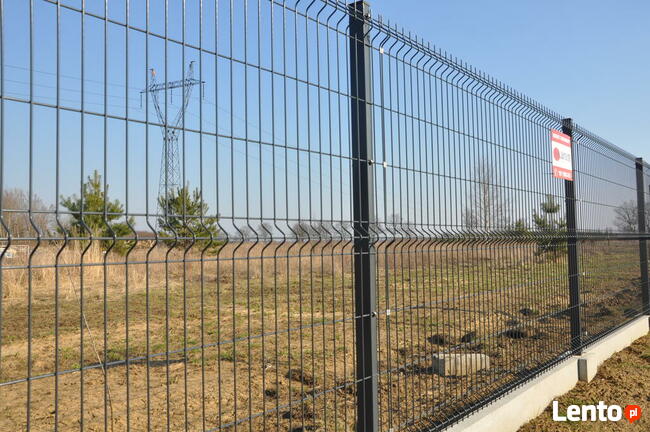 ogrodzenie panelowe panele panel ogrodzenia grafit czarny