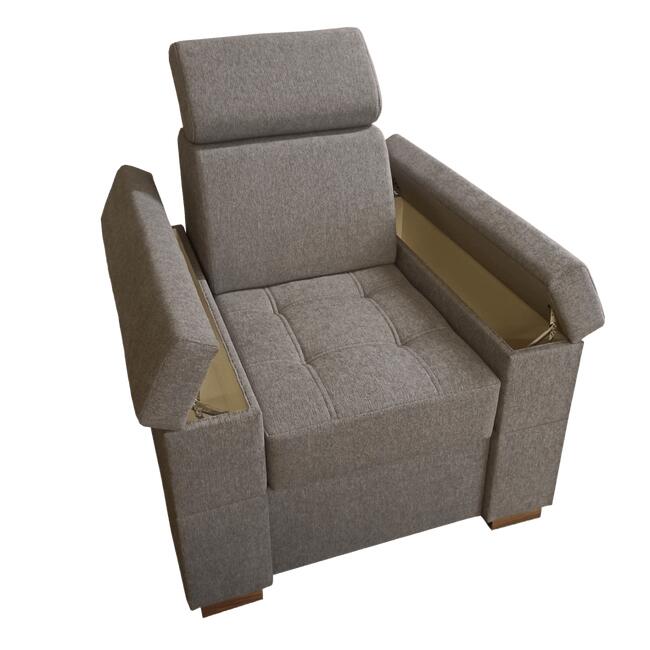 Fotel BARTEK z otwieranymi bokami do salonu | Meblesid