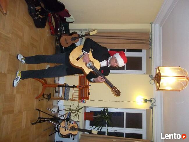 Oprawa Muzyczna Wigilii Firmowej 2025 Warszawa.Gitarzysta .