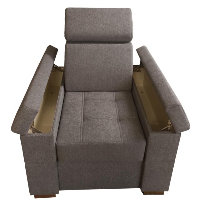 Fotel BARTEK z otwieranymi bokami do salonu | Meblesid