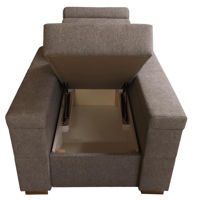 Fotel BARTEK z otwieranymi bokami do salonu | Meblesid